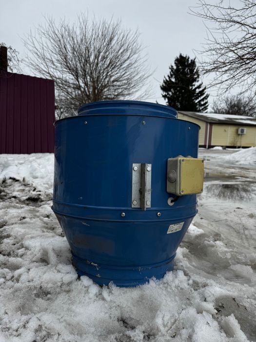 Канальний вентилятор VENTS ВКМ 400, 3050 м³/год, робочий, Б/У