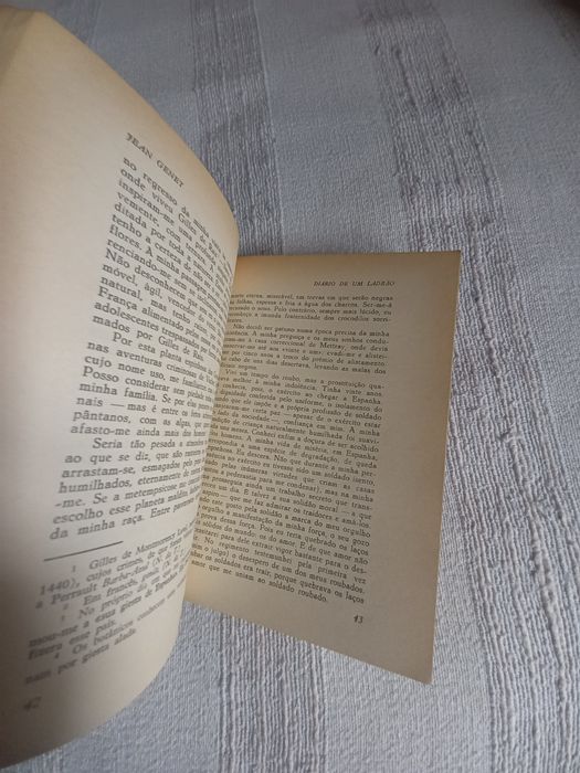 Diário de um Ladrão de Jean Genet