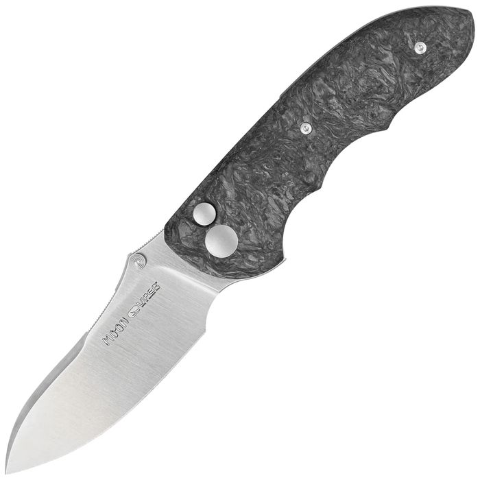 Nóż składany Viper Moon Dark Matter Black Fat Carbon, Satin MagnaCut