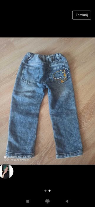 Jeansy chłopięce