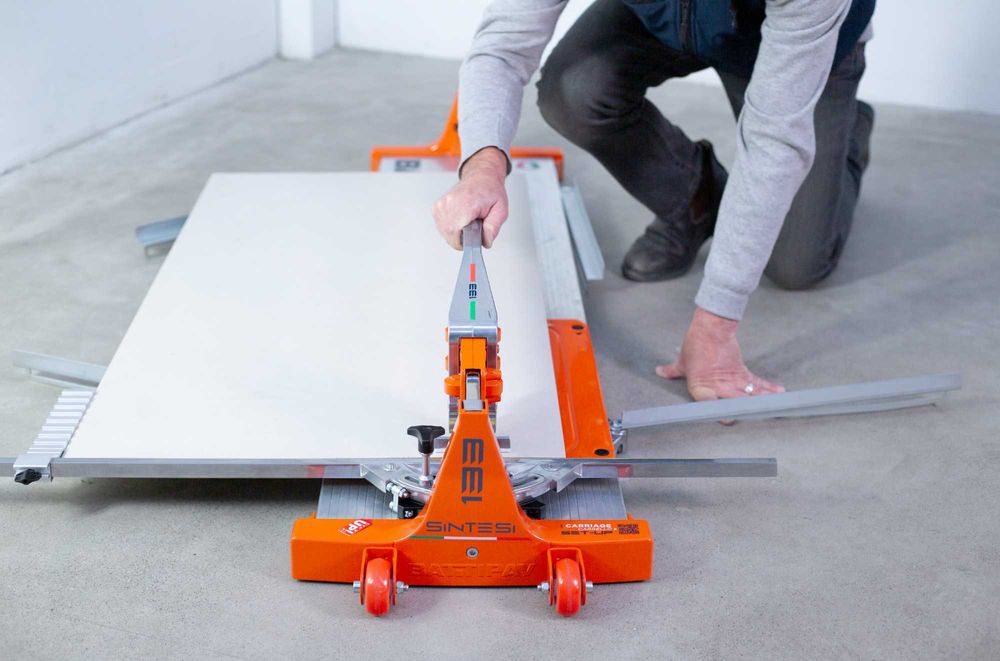 Przecinarka ręczna do dużych płyt glazury BATTIPAV SINTESI 163 cm