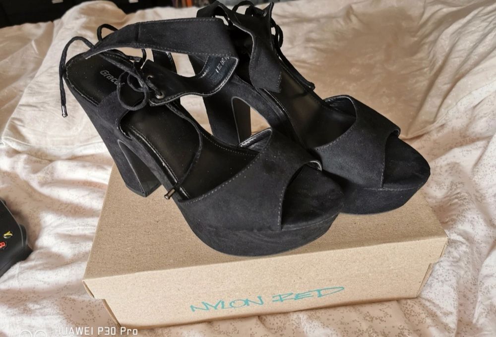 Buty wysokie czarne Graceland