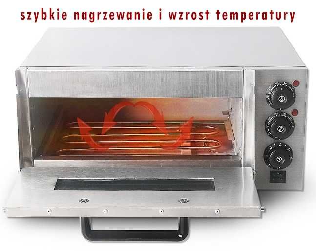Piec do pizzy, PROFESJONALNY, elektryczny, gastronomiczny, nowy