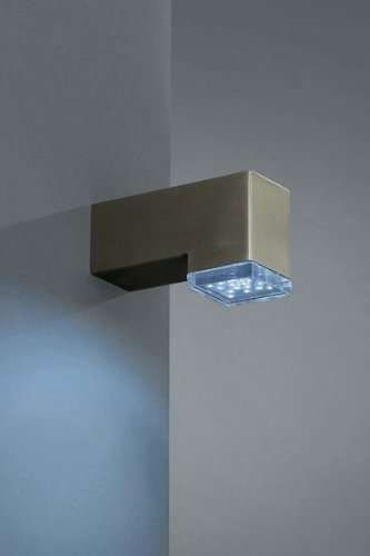 Candeeiro / Aplique Exterior LED INOX (NOVO em caixa original)