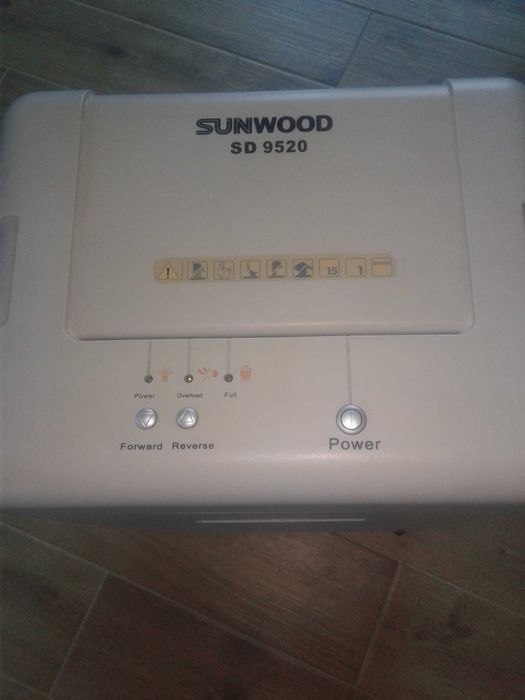 Duża niszczarka dokumentów Sunwood Sd9520