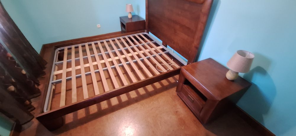 Cama Madeira Bétula 160x200