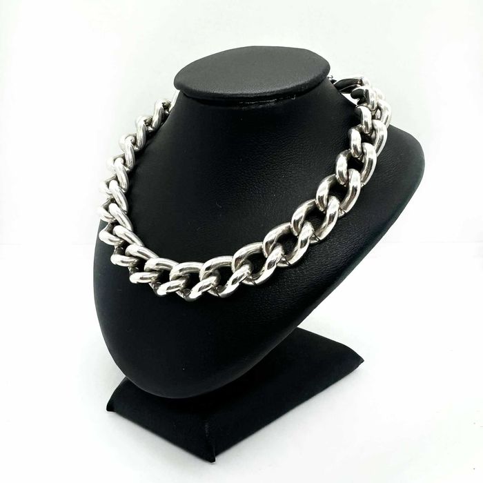 Srebrna Bransoletka Próby 925 52,87g Długość 23 cm