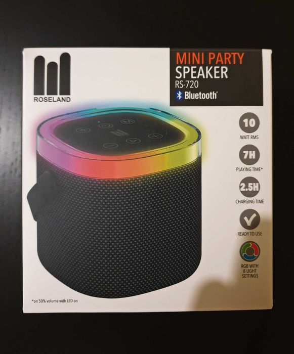Coluna portátil Bluetooth ROSELAND RS-720