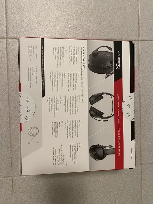 Auscultadores Gaming hyperx