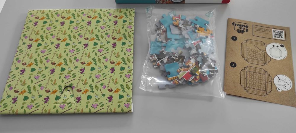 Puzzle 6+ CzuCzu Mapa świata + Clementoni Animals Zwierzęta nowe