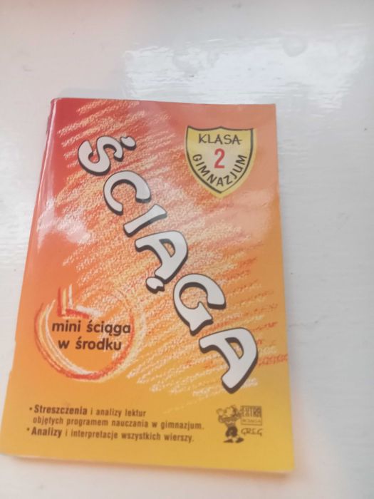 Polski Ściąga kl 2 gimnazjum