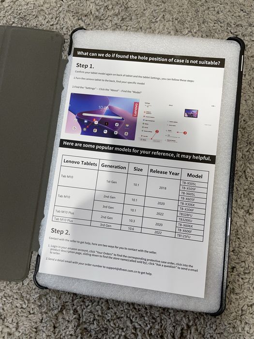 Etui do tableta Lenovo Tab M10 3 gen. 10.1” 2020 DLveer