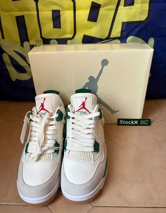 Jordan_4_Retro_Pine_Green Rozmiar 40