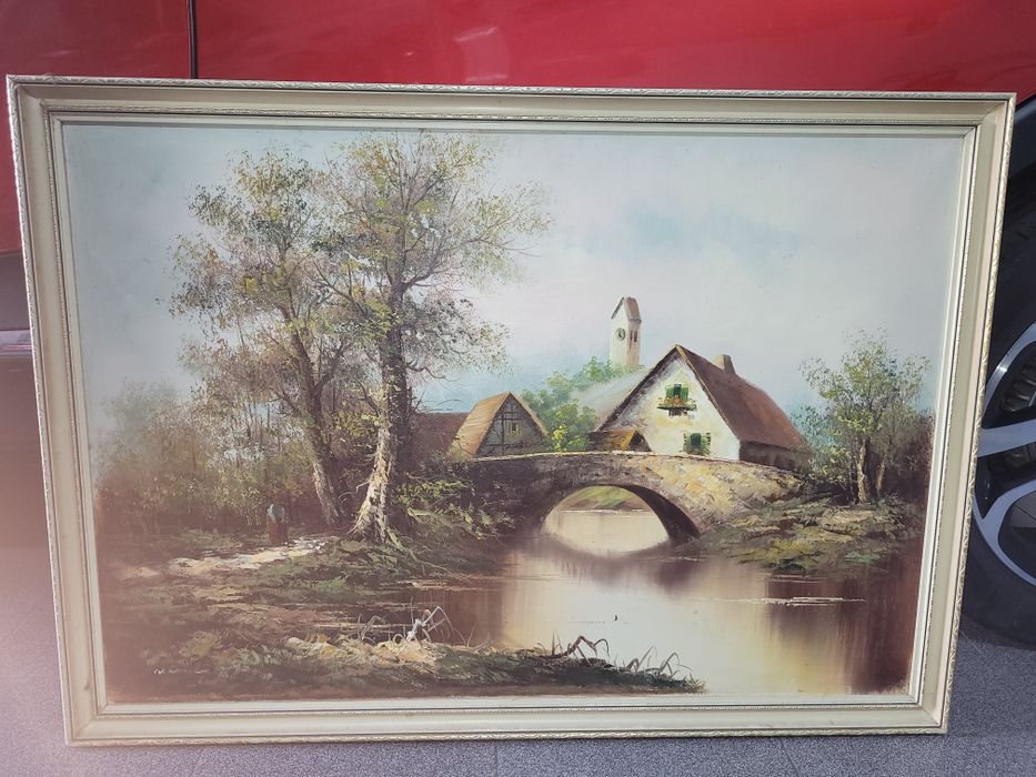 Rustic Oil Painting Frame