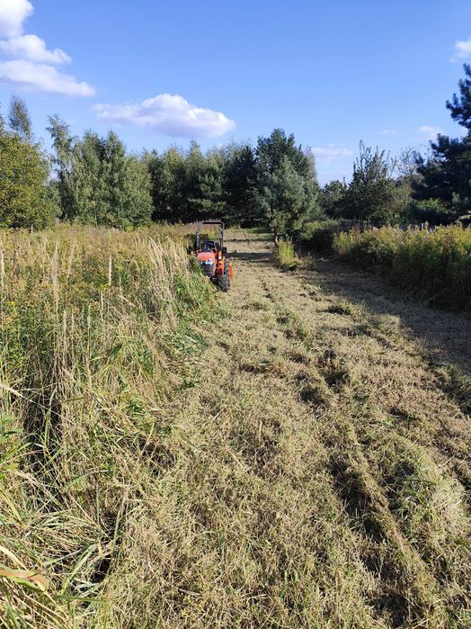 Koszenie traw, zarośli, koszenie nieużytków Płock