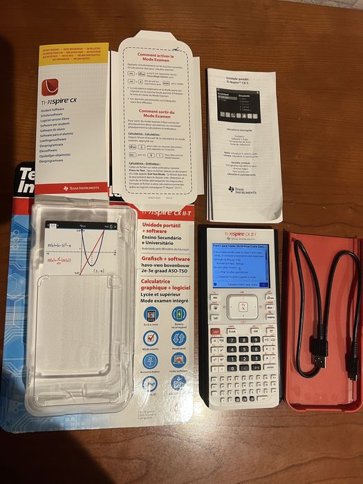 Calculadora gráfica TI-Nspire CX II-T