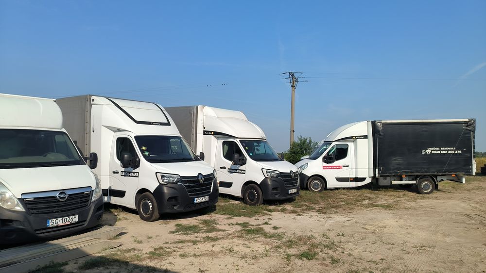 Wynajem samochodów dostawczych do 3,5T kat B, Renault Master 8/10ep