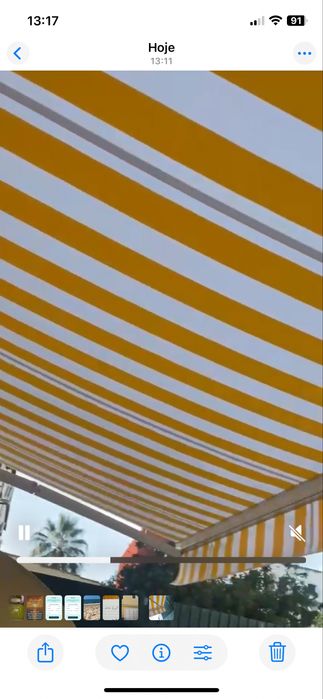 Toldo grande em otimo estado