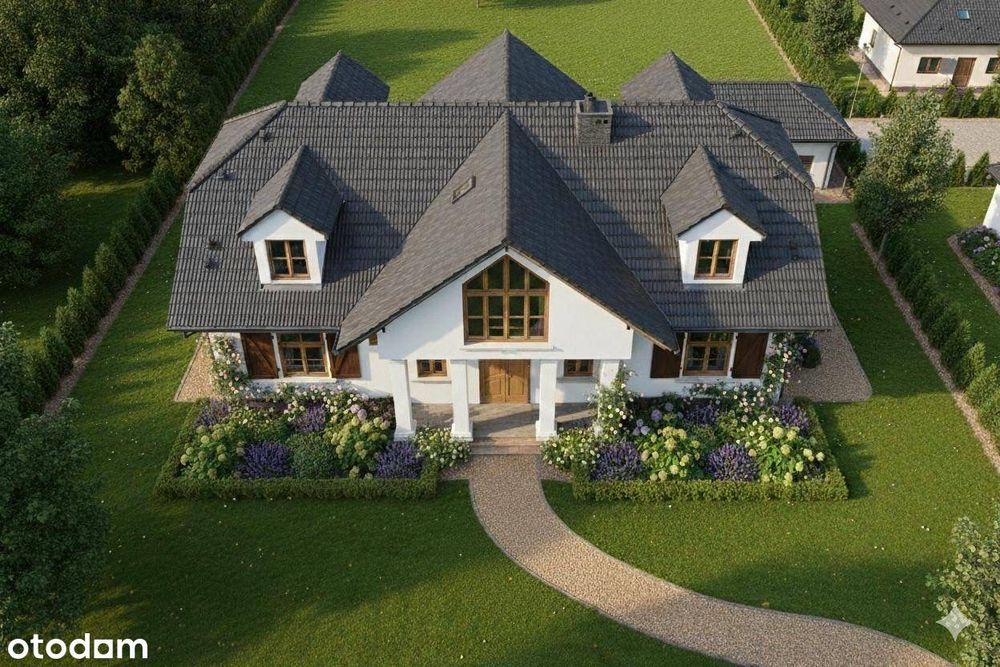 Dom, Działka 5600M2, Z Lasem