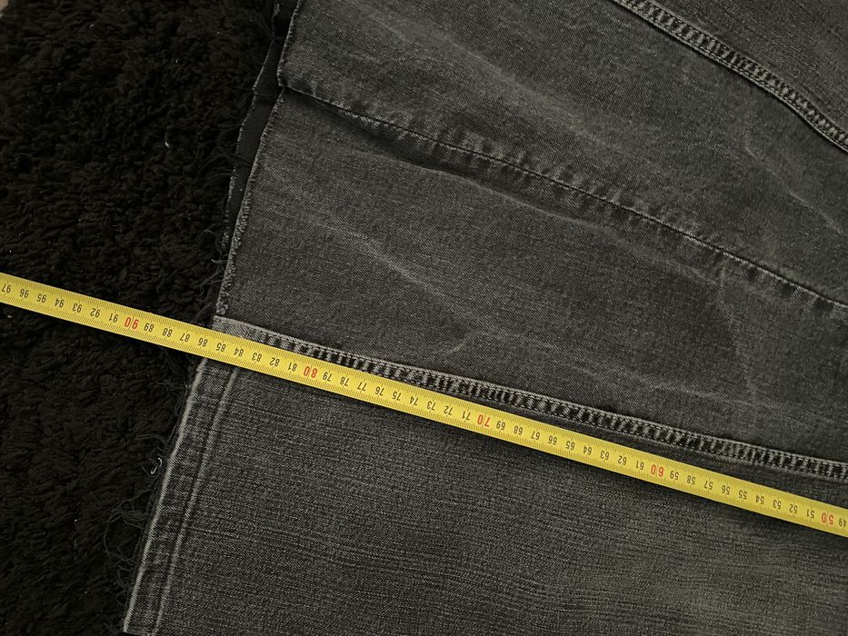 джинсова спідниця максі y2k