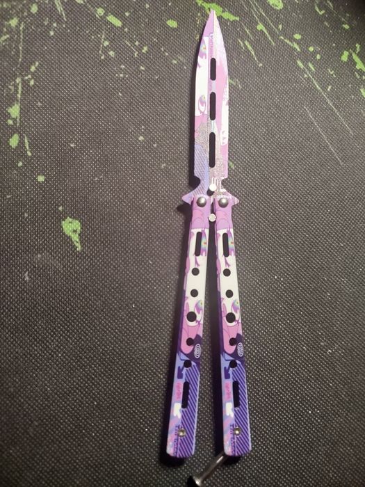 Тренировочный нож бабочка балисонг нож