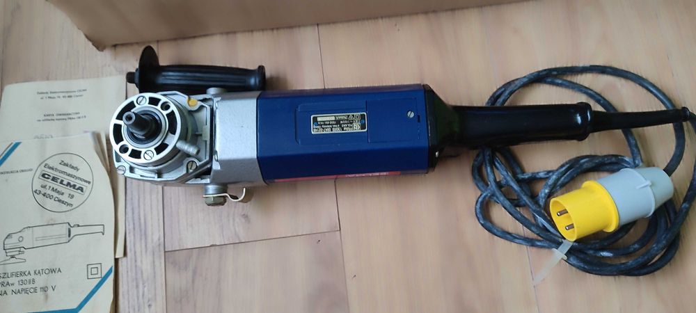 Celma PRAw 130/110V Nowa szlifierka polerka na mokro
