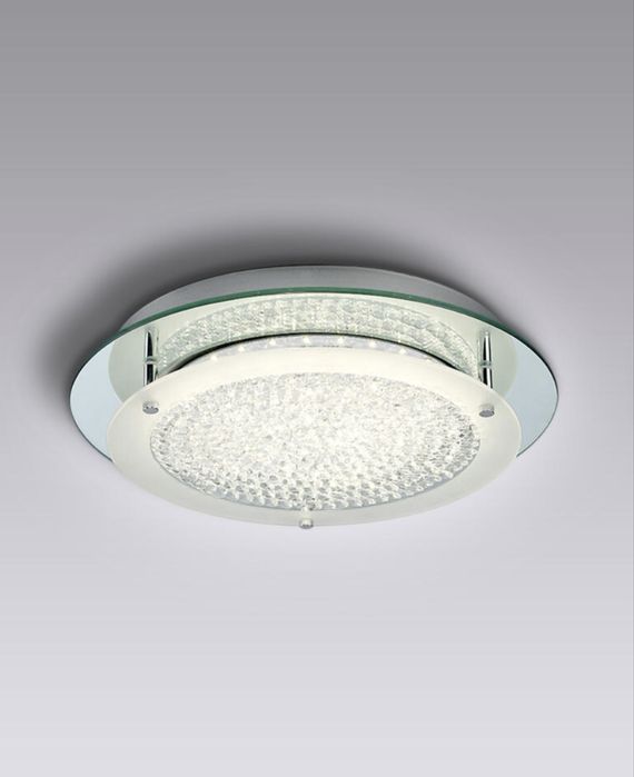 Candeeiro de tecto LED Cristal - 36cm