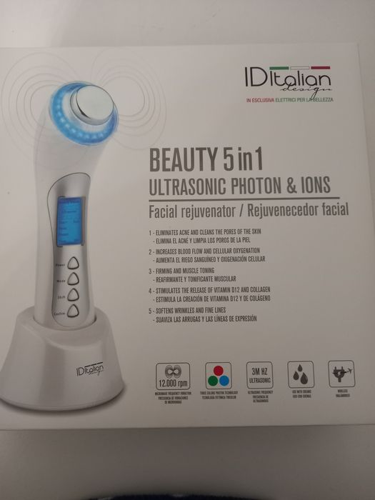 Aparelho Regenerador facial com iões 5 em 1 - IDItalian