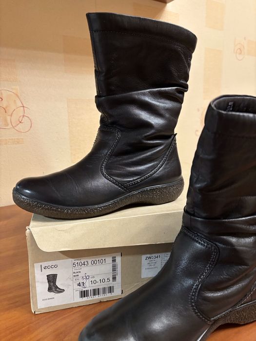 Полусапожки женские ECCO зимние размер 36