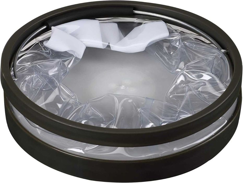 Składane wiadro LED RGB 7L PCV z pilotem podświetlane