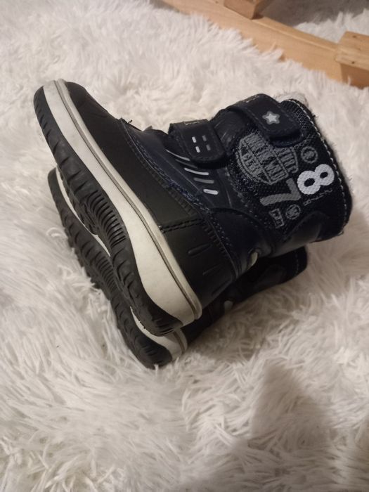 Gumiak ocieplany dla chłopca