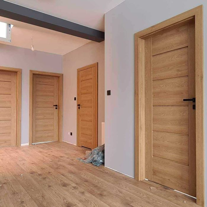 DRZWI z OBUDOWĄ Starych Metalowych futryn BEZ BAŁAGANU Kamuflaż !!!