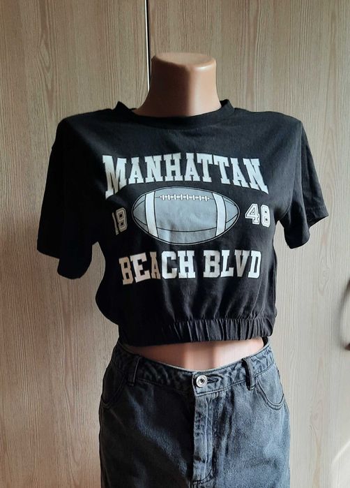 Короткі футболка топ H&M