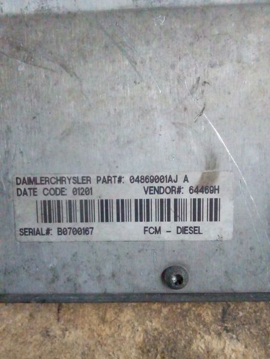 Módulo Do Fecho Central Chrysler Grand Voyager