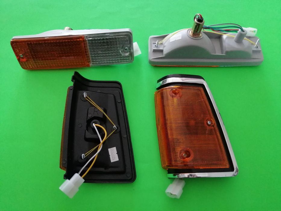 Kit de 4 farolins da frente da Datsun Pickup 720 4V NOVOS