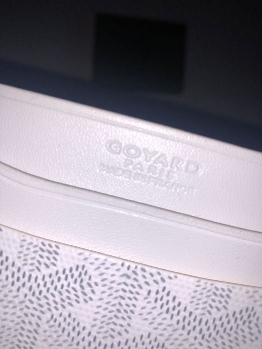 Cardholder goyard branco