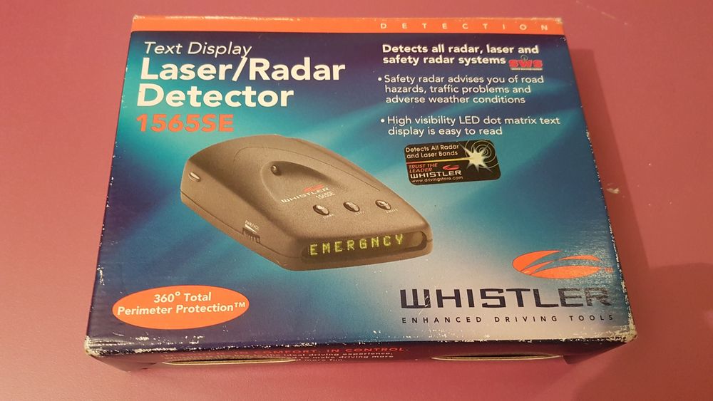 Detector de Radar a Laser Whistler 1565SE