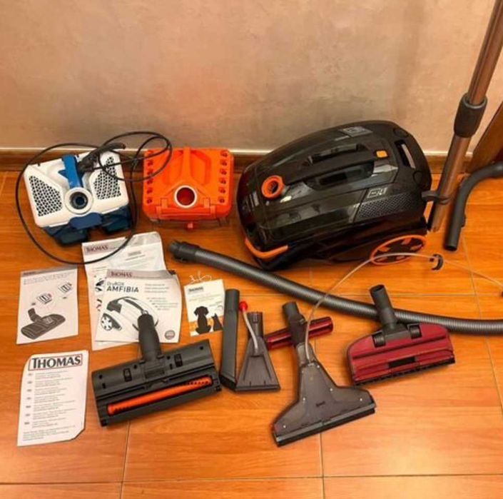 Миючий пилосос з аквафільтром THOMAS DRYBOX AMFIBIA PET AquaBOX ТОМАС