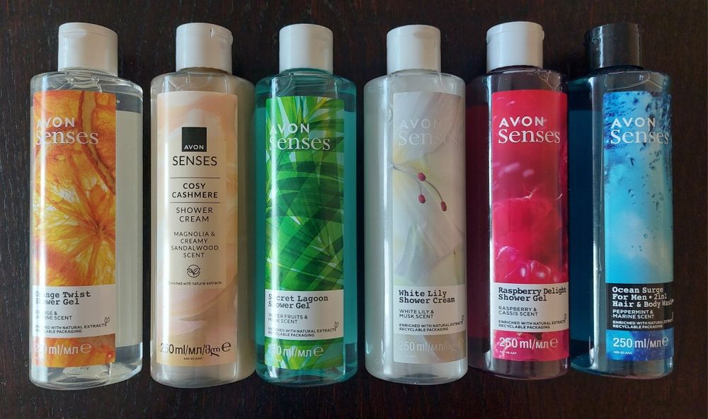 Avon Senses żel pod prysznic pomarańcza jaśmin Orange Twist 250ml