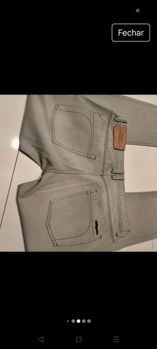 Calças de ganga homem