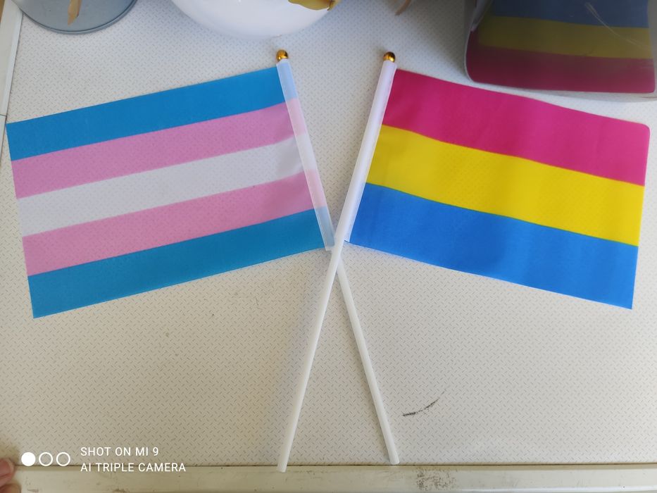 Bandeirinhas LGBT várias