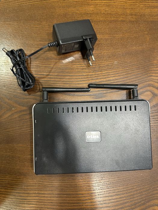 Роутер D-Link DIR-615 + новий блочок живлення + Ethernet-кабель