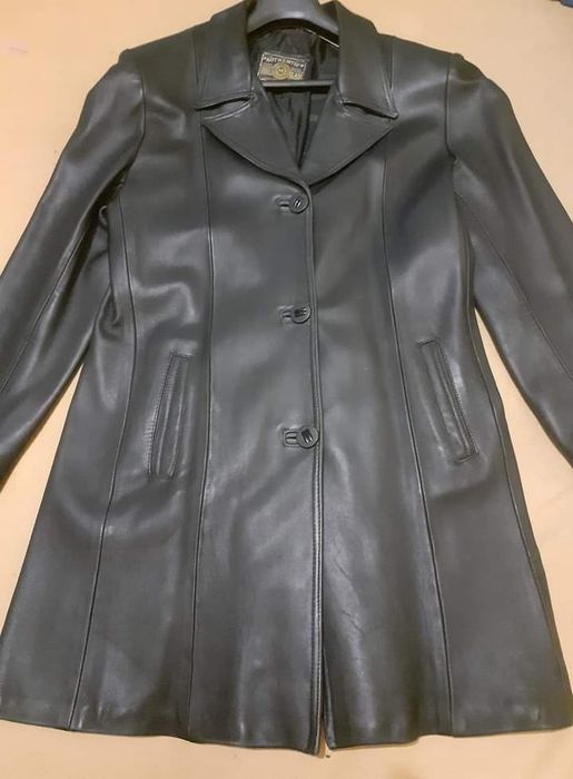 Plasz damski skórzany rozm M