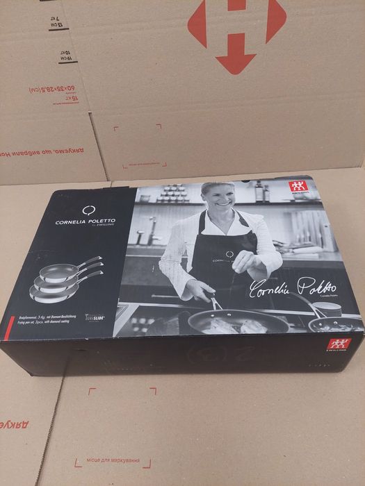 Сковородки Cornelia Poletto Zwilling 3 шт