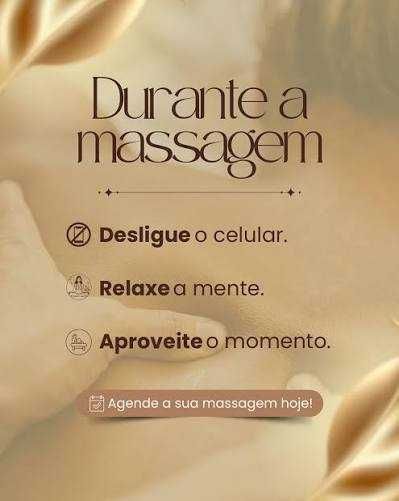 Massagem relaxante ao domicílio