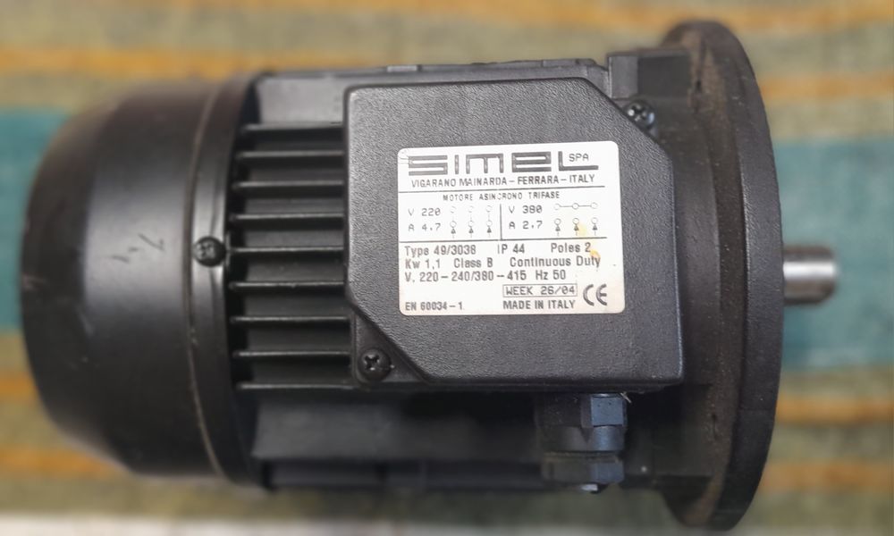 Silnik elektryczny 1.1kw używany w pełni sprawny