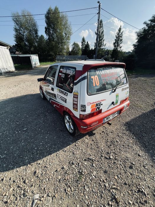 Fiat cinqucento 1.1sporting, KJS, wyścigi, rajdy