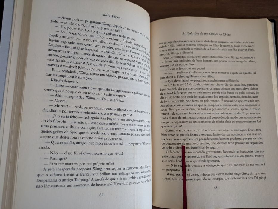 L " Atribulações de um Chinês na China " Júlio Verne (Opt. Estado)