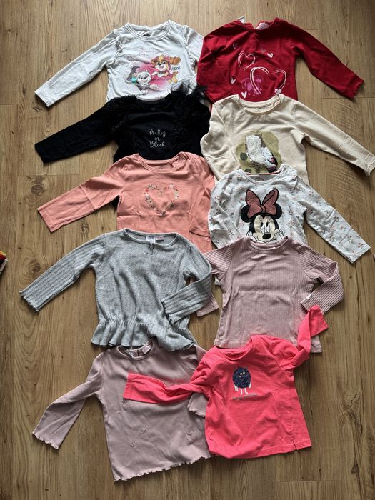 Paka ubrań dla dziewczynki rozm 98