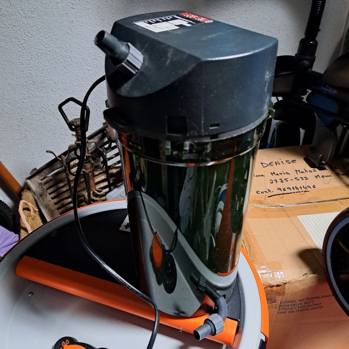 Filtro externo aquário